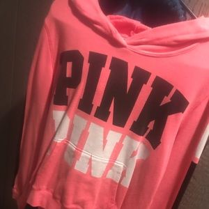 Pink hoodie